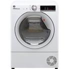 Hoover H-DRY 300 HLEH9A2TCE Wifi Connected 9Kg Heat Pump Tumble Dryer - White / Chrome - A++ Rated, 