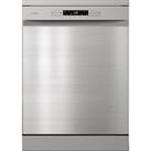 Hisense HS622E90XUK Standard Dishwasher - Stainless Steel - E Rated, Stainless Steel