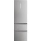 Haier 3D 60 Series 5 HTW5618ENMG Wifi Connected 60/40 No Frost Fridge Freezer - Stainless Steel - E 