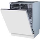Hisense HV622E15UK Fully Integrated Standard Dishwasher - Silver Control Panel - E Rated, Silver