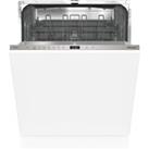 Hisense HV642E90UK Integrated Standard Dishwasher - Stainless Steel Control Panel with Fixed Door Fi