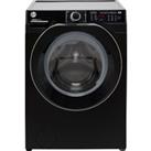 Hoover H-WASH 500 HW412AMBCB/1 12kg Washing Machine with 1400 rpm - Black - A Rated, Black