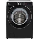 Hoover H-WASH 500 HW49AMBCB/1 9kg WiFi Connected Washing Machine with 1400 rpm - Black - A Rated, Bl