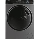 Haier i-Pro Series 5 HW80-B14959S8TU1 8kg Washing Machine with 1400 rpm - Anthracite - A Rated, Blac