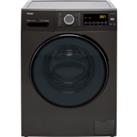 Haier HW90-B1439NS8 9kg Washing Machine with 1400 rpm - Graphite - A Rated, Silver