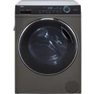 Haier HWD80-B14979S 8Kg/5Kg Washer Dryer with 1400 rpm - Graphite - D Rated, Silver