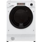 Haier Series 4 HWDQ90B416FWB-UK Integrated 9Kg/5Kg Washer Dryer with 1600 rpm - White - D Rated, White