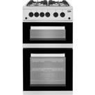Beko KDG583S 60cm Freestanding Gas Cooker with Gas Grill - Silver - A+ Rated, Silver