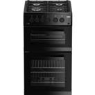 Beko KDVG593K Freestanding Gas Cooker with Gas Grill - Black - A+ Rated, Black
