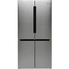 Bosch Series 4 KFN96VPEAG Frost Free American Fridge Freezer - Stainless Steel Effect - E Rated, Sta