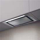 Elica LANE60IXA52 60 cm Integrated Cooker Hood - Stainless Steel - For Ducted/Recirculating Ventilation, Stainless Steel