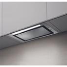 Elica LANE80IXA72 80 cm Integrated Cooker Hood - Stainless Steel - For Ducted/Recirculating Ventilation, Stainless Steel