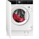 AEG ProSteam Technology LF7E7431BI Integrated 7kg Washing Machine with 1400 rpm - White - B Rated, White