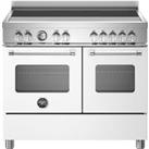 Bertazzoni Master Series MAS105I2EBIC 100cm Electric Range Cooker with Induction Hob - Bianco - A/A Rated, White
