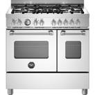 Bertazzoni Master Series MAS95C2EXC Dual Fuel Range Cooker - Stainless Steel - A Rated, Stainless Steel