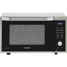 Samsung MC32J7055CT 31cm tall, 52cm wide, Freestanding Microwave - Stainless Steel, Stainless Steel