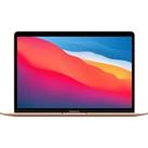 Apple MacBook Air, M1, 8GB RAM, 7-Core GPU, 256 GB, 2020 - Gold, Gold