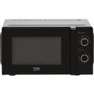 Beko Compact Solo MOC20100BFB 24cm tall, 45cm wide, Freestanding Compact Microwave - Black, Black