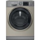 Hotpoint NDB8635GK 8Kg/6Kg Washer Dryer - Graphite - D Rated, Silver
