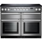 Rangemaster Nexus SE NEXSE110EISS/C 110cm Electric Range Cooker with Induction Hob - Stainless Steel / Chrome - A/A Rated, Stainless Steel