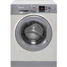 Hotpoint NSWM1045CGGUKN 10kg Washing Machine with 1400 rpm - Graphite - B Rated, Silver