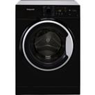 Hotpoint NSWM743UBSUKN 7kg Washing Machine with 1400 rpm - Black - D Rated, Black