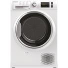 Hotpoint ActiveCare NTM1182XBUK 8Kg Heat Pump Tumble Dryer - White - A++ Rated, White