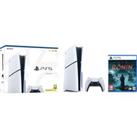 PlayStation 5 (Model Group - Slim) 1 TB with Rise Of The Ronin - White / Black, White