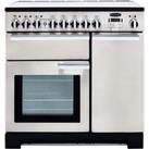 Rangemaster Professional Deluxe PDL90EISS/C 90cm Electric Range Cooker with Induction Hob - Stainles