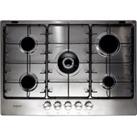 Hotpoint PPH75PDFIXUK 73cm Gas Hob - Stainless Steel, Stainless Steel