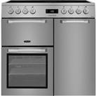 Leisure Cuisinemaster Pro PR90C530X 90cm Electric Range Cooker with Ceramic Hob - Stainless Steel - A Rated, Stainless Steel