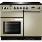 Rangemaster Professional Plus PROP100EICR/C 100cm Electric Range Cooker with Induction Hob - Cream - A/A Rated, Cream