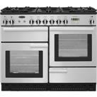 Rangemaster Professional Plus PROP110NGFSS/C 110cm Gas Range Cooker - Stainless Steel - A+/A+ Rated, Stainless Steel