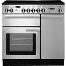 Rangemaster Professional Plus PROP90EISS/C 90cm Electric Range Cooker with Induction Hob - Stainless