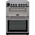 Rangemaster Professional Plus 60 PROPL60ECSS/C 60cm Electric Cooker with Ceramic Hob - Stainless Steel / Chrome - A/A Rated, Stainless Steel