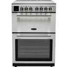 Rangemaster Professional Plus 60 PROPL60EISS/C 60cm Electric Cooker with Induction Hob - Stainless Steel / Chrome - A/A Rated, Stainless Steel