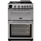 Rangemaster Professional Plus 60 PROPL60NGFSS/C Freestanding Gas Cooker with Full Width Electric Gri