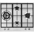 Smeg Classic PX364L 60cm Gas Hob - Stainless Steel, Stainless Steel