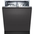 NEFF N30 S153ITX02G Wifi Connected Fully Integrated Standard Dishwasher - Stainless Steel Control Pa