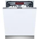 NEFF N50 S155HVX15G Wifi Connected Fully Integrated Standard Dishwasher - Stainless Steel Control Pa