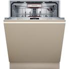NEFF N70 S187TC800E Wifi Connected Fully Integrated Standard Dishwasher - Stainless Steel Control Pa