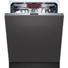 NEFF N90 S189YCX02E Wifi Connected Fully Integrated Standard Dishwasher - Stainless Steel Control Pa