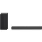 LG S60Q 2.1 Soundbar with Wireless Subwoofer - Black, Black