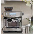 Sage The Barista Pro SES878BSS Espresso Coffee Machine with Integrated Burr Grinder - Brushed Stainless Steel, Stainless Steel