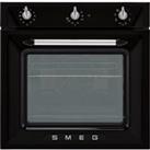 Smeg Victoria SF6905N1 Built In Electric Single Oven - Black - A Rated, Black