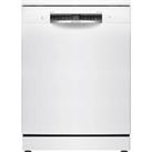 Bosch Series 4 SMS4HMW00G Wifi Connected Standard Dishwasher - White - D Rated, White