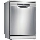 Bosch Series 6 SMS6EDI02G Wifi Connected Standard Dishwasher - Stainless Steel - C Rated, Stainless 