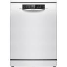 Bosch Series 6 SMS6TCW01G Wifi Connected Standard Dishwasher - White - A Rated, White