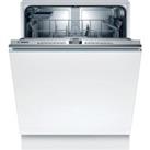 Bosch Series 4 SMV4HAX40G Wifi Connected Fully Integrated Standard Dishwasher - Grey Control Panel w