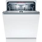 Bosch SMV4HCX40G Wifi Connected Fully Integrated Standard Dishwasher - Grey Control Panel with Fixed